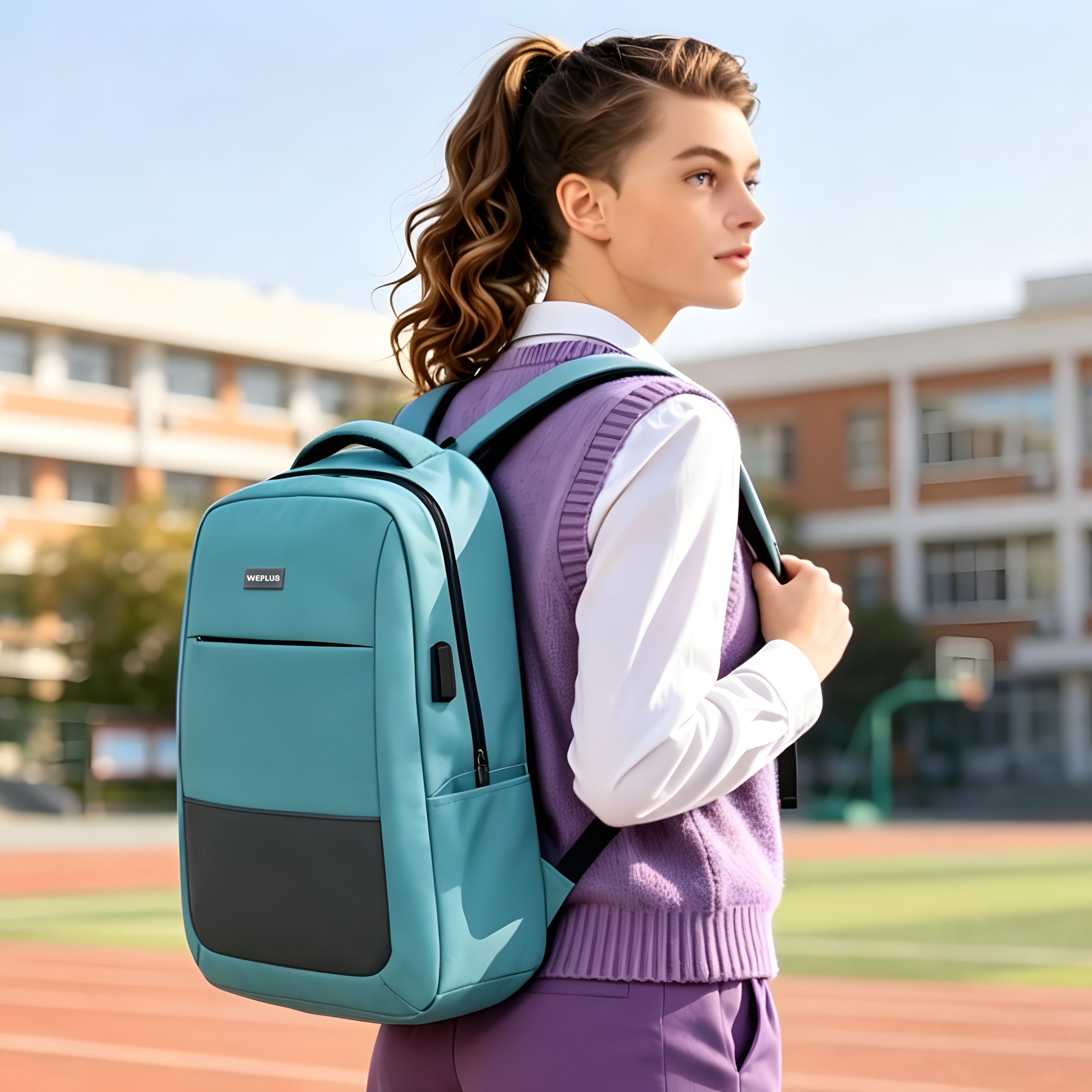 1755 City Backpack in use