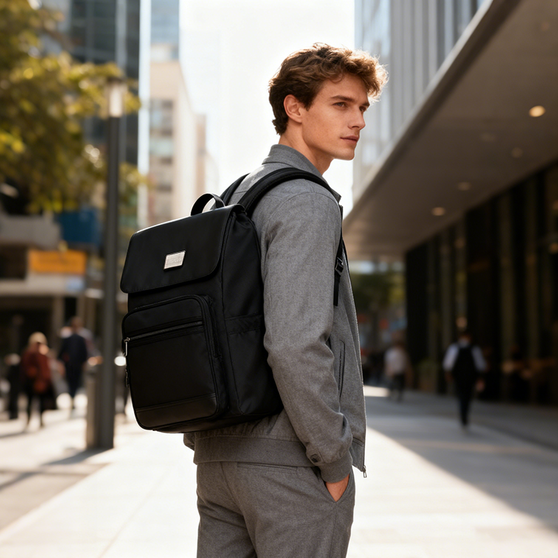 2056 Commuter Backpack in use